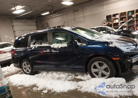 2019 Honda Odyssey Ex-L from USA, damaged, VIN 5FNRL6H72KB132992